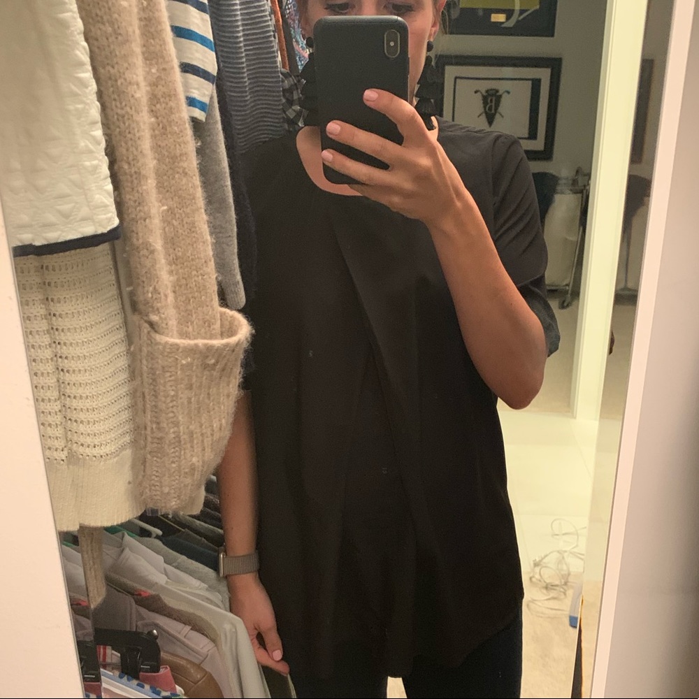 Hatch collection black blouse